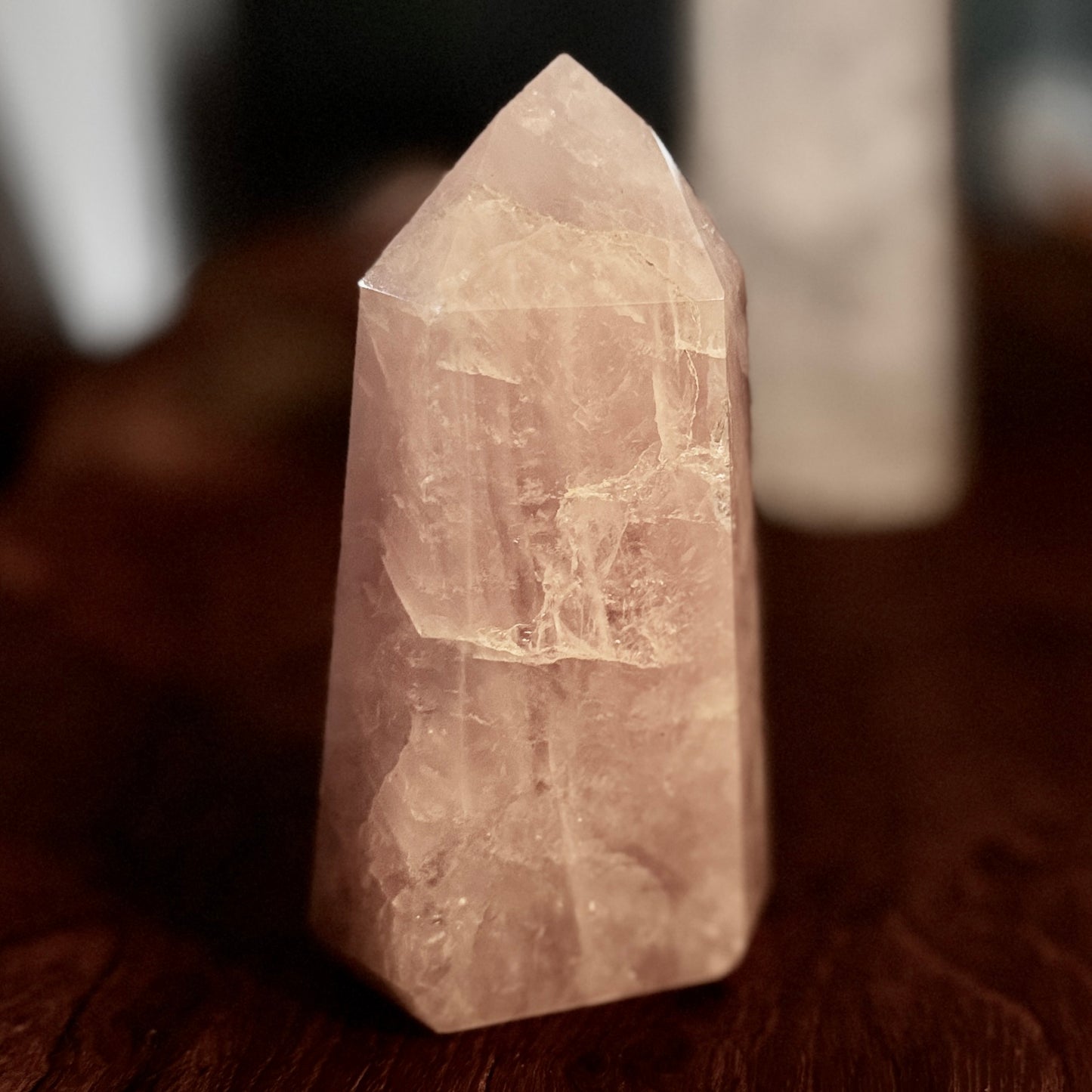 Rose Quartz Generator A Grade 368g