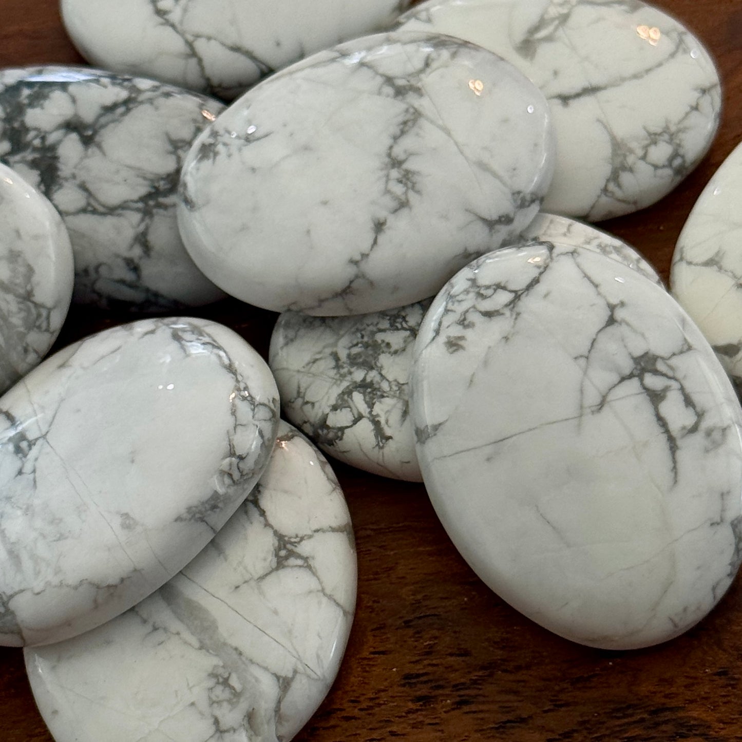 Howlite Worry Stone
