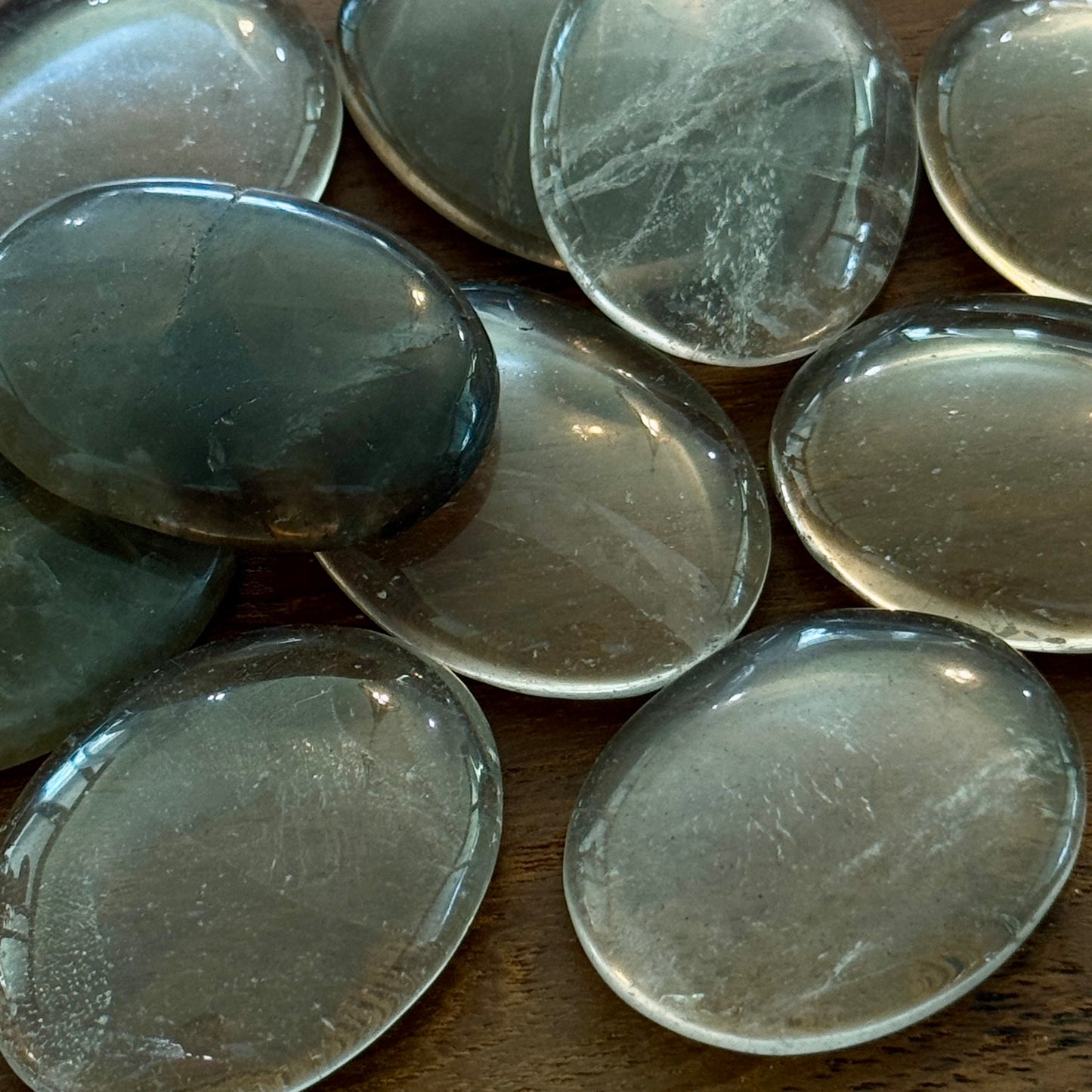 Smoky Quartz Worry Stone