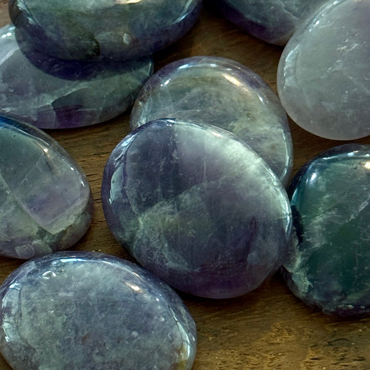 Amethyst Worry Stone