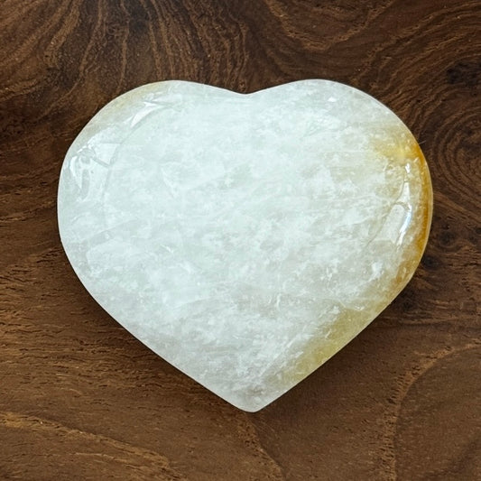 Golden Healer Quartz Heart 80g