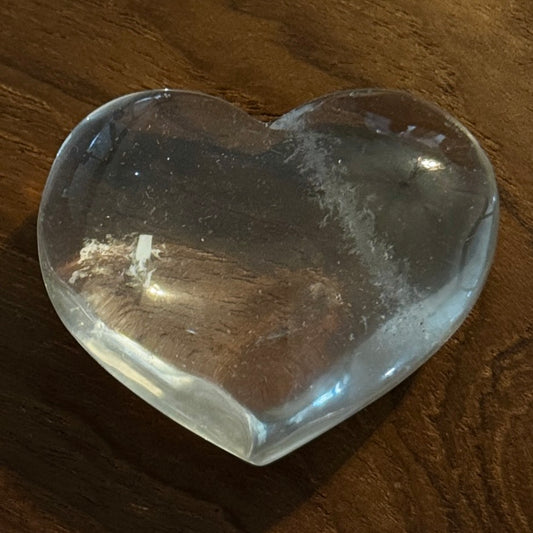 Clear Quartz Heart 75g