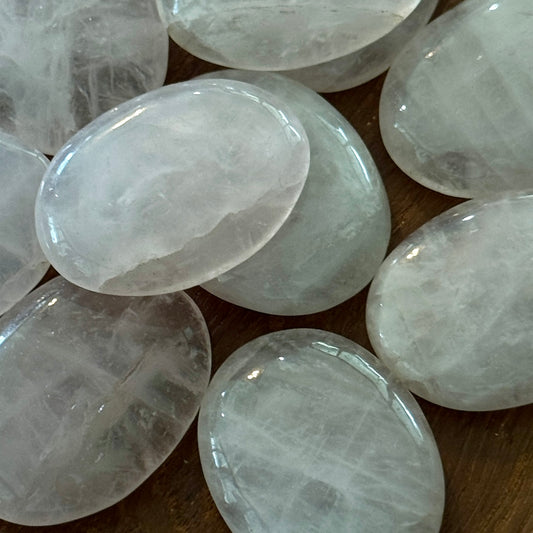 Rose Quartz Worry Stone