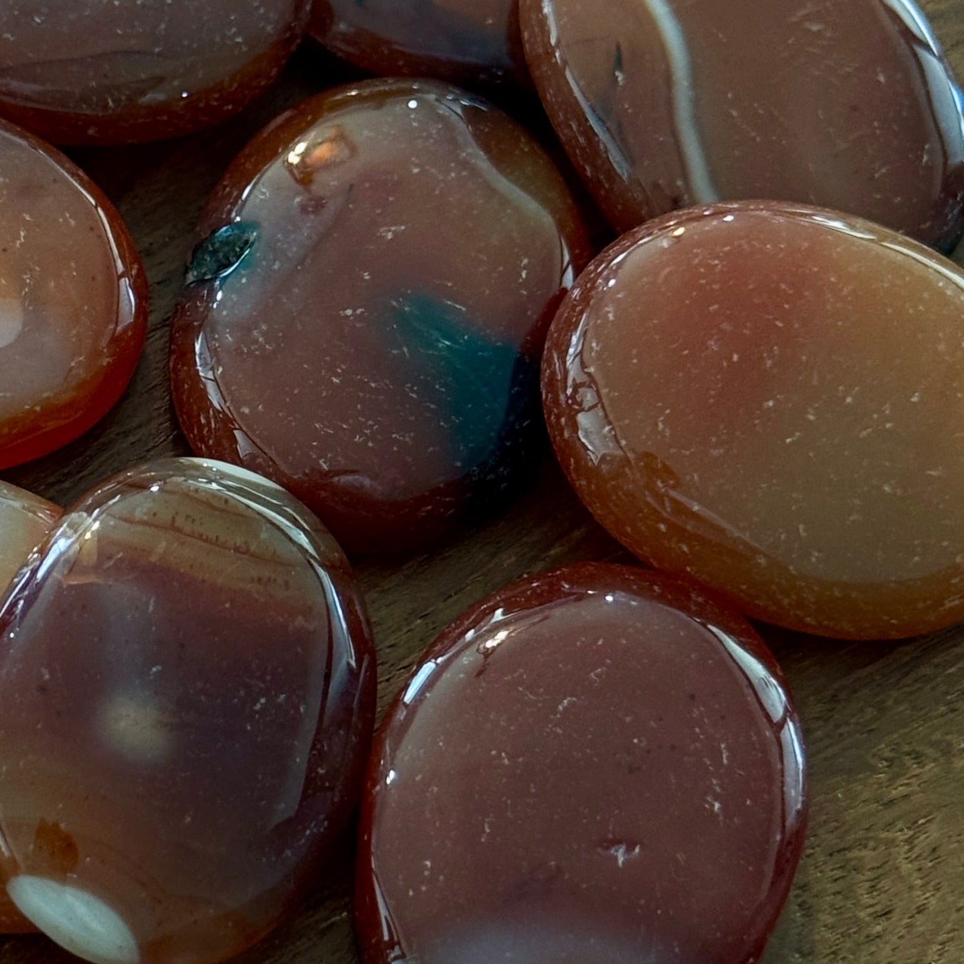 Carnelian Worry Stone